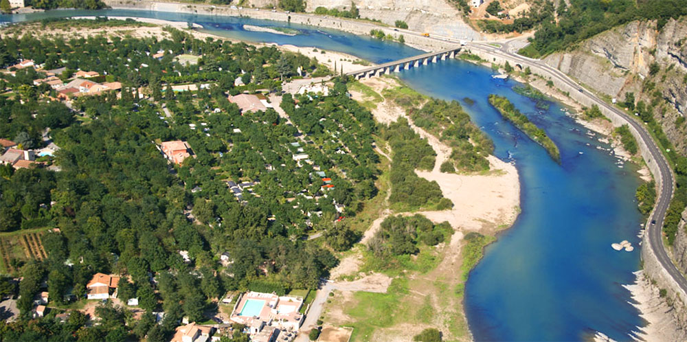 Aloha Plage, camping in het hart van de Gorges de l