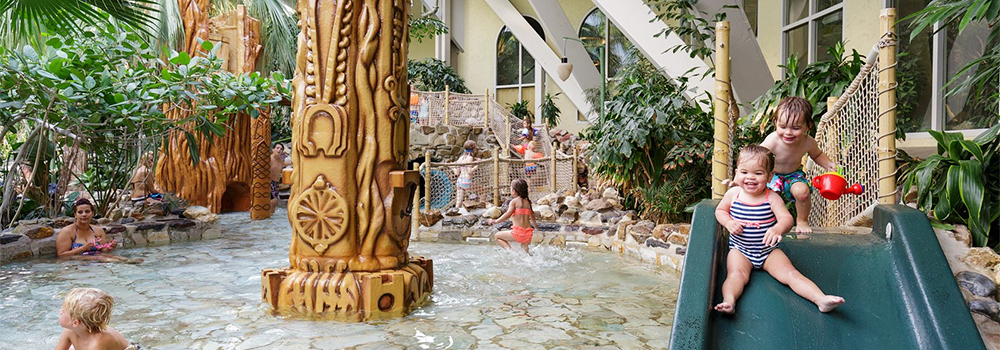 Het kinder-doe-bad op Center Parcs het Heijderbos