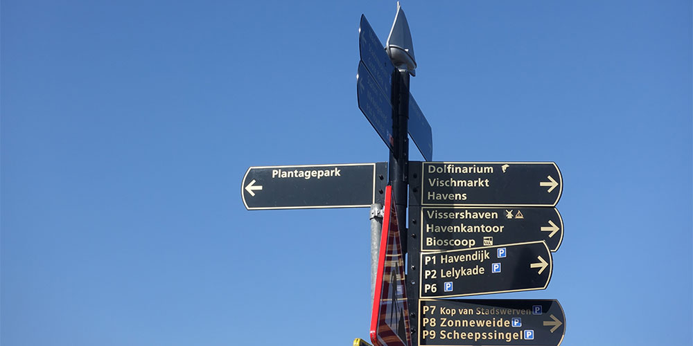 Hardewijk met het Dolfinarium