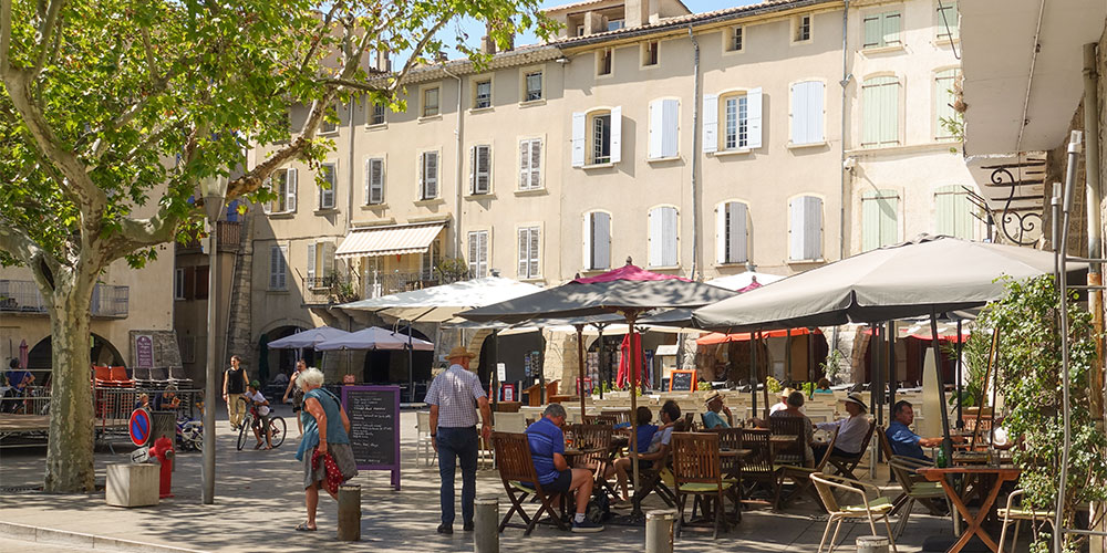 Lunchen in Nyons Lunchen in Nyons