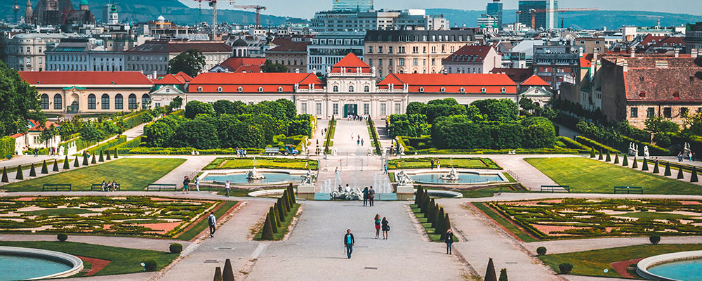 Belvedere plein wenen