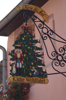 Kerstwinkel in Riquewihr