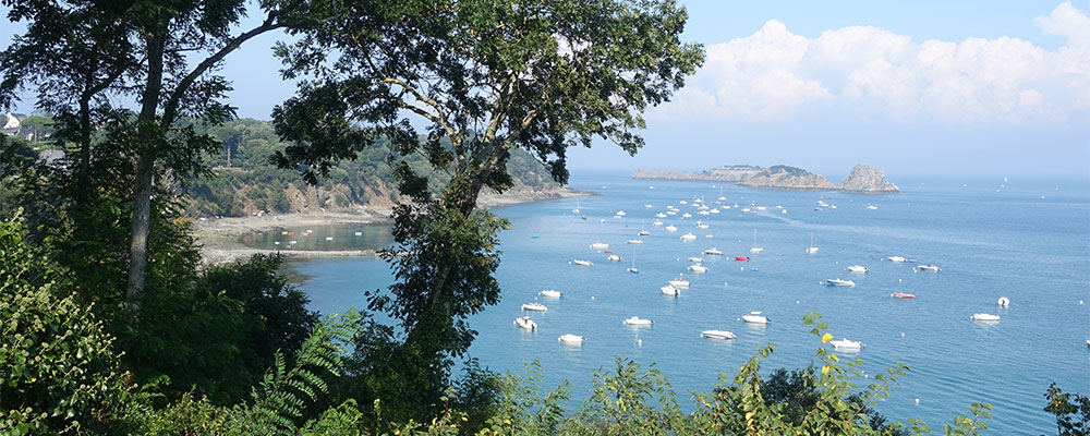 Silhouet van Mont Saint-Michel