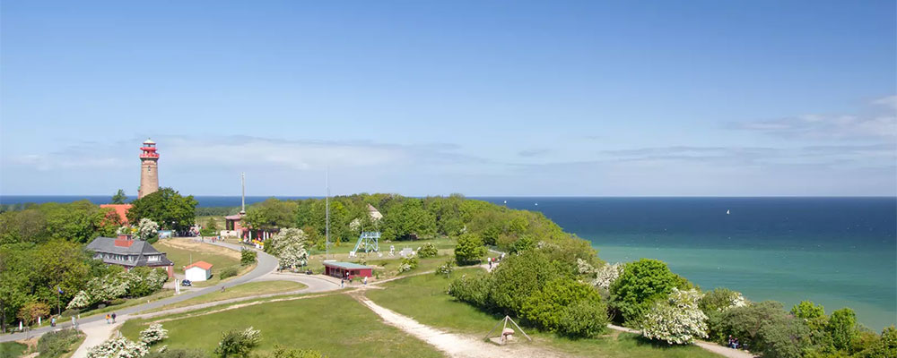 Het eiland Rügen in Noord-Duitsland aan de Oostzee