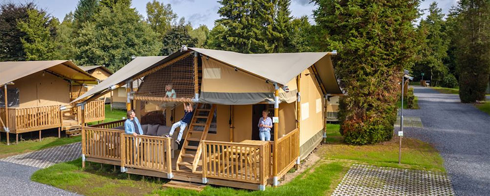 Camping Landal GlampingNeufchateau in de Belgische Ardennen