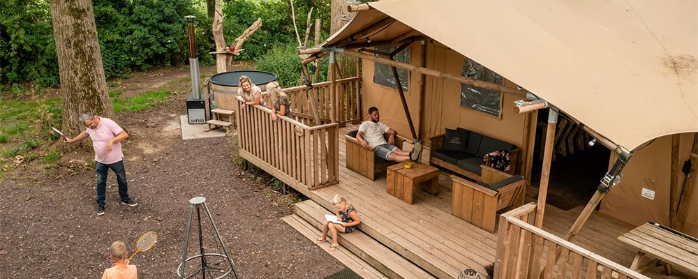 Camping Ruysbos, kleine luxe glampinglocatie