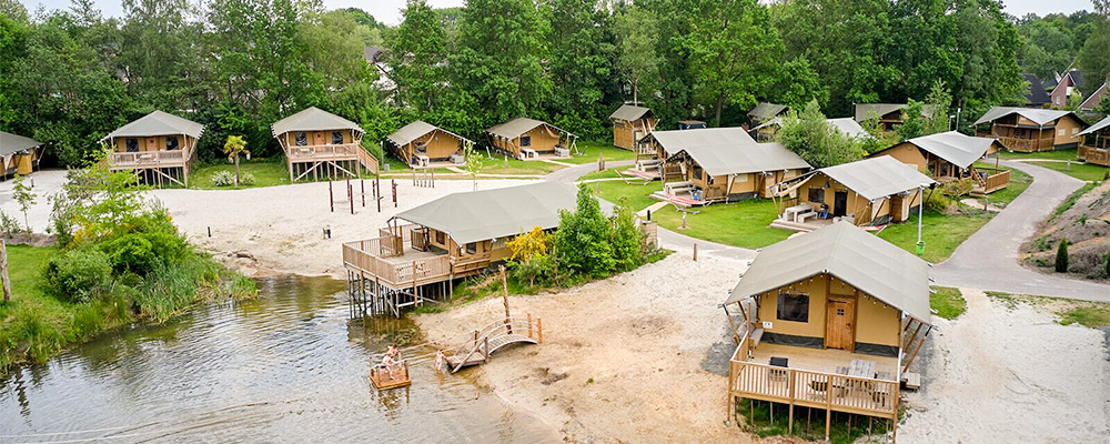 vakantiepark Sallandshoeve in Nieuw Heeten weet wat glamping is