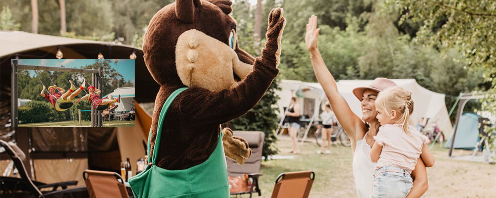 De Bob & Babet Kampeerpretdagen op vijfsterrencamping de Kleine Wolf, Overijssel