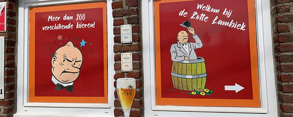 Een Lambiekske gaat er wel in na een fikse wandeling