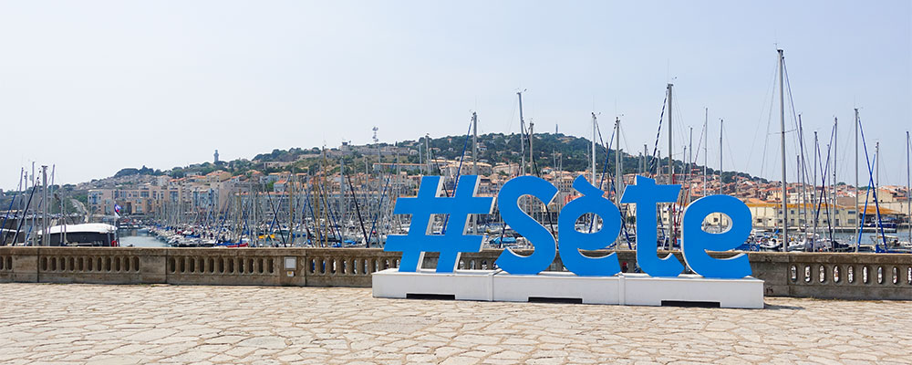 Sète een heerllijke stad