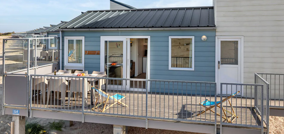 logeren aan het strand in Zeeland, Roompot Beach Resort