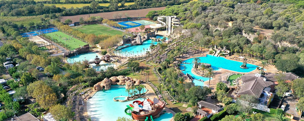 Een levendige camping in Spanje, El Delfin Verde El Delfin Verde