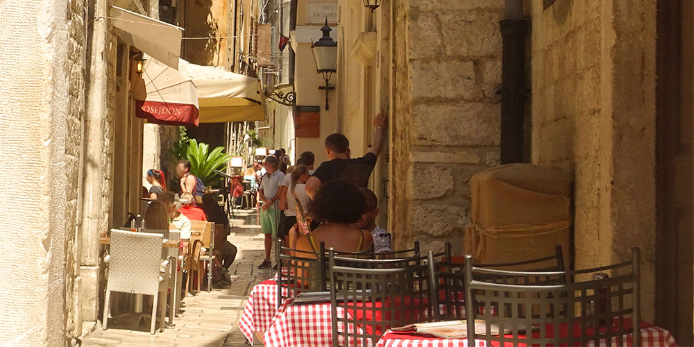 Gezellig slenteren door het historisch centrum van Split