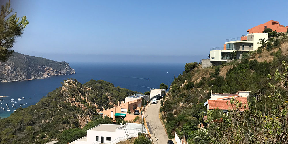 Mijn uitzicht vanaf mijn parkeerplaats