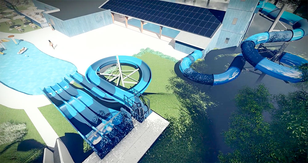 Vernieuwd zwempark de Twee Bruggen