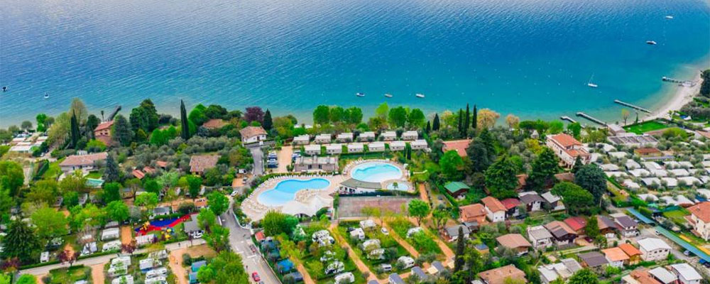 Camping Camping Europa Silvella aan het Gardameer