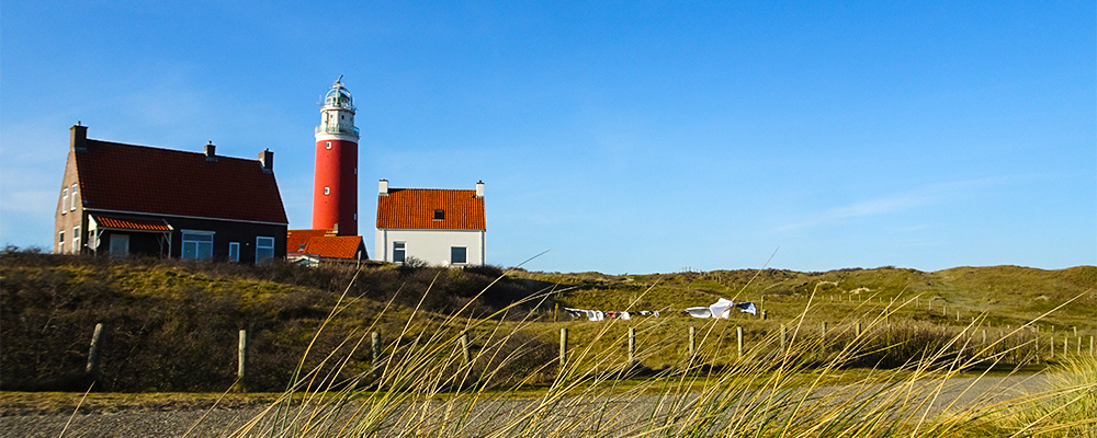 Texel eiland vuurtoren vuurtoren op texel