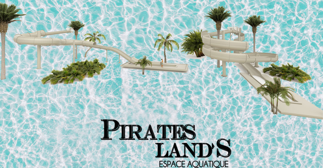 2022 Nieuw zwembadcomplex met super glijbanen op camping Le Vieux Port in Messanges