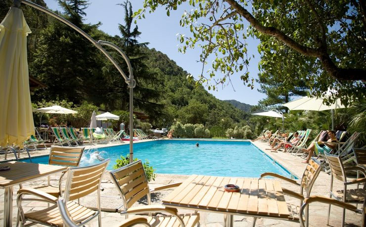Zwembad camping Delle Rose in Luguria
