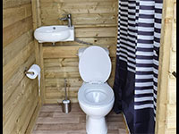 Holterberg comfortplaats basic privé sanitair