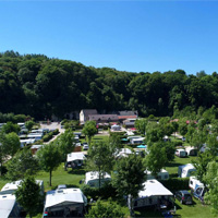 Camping 't Geuldal in regio Limburg, Nederland