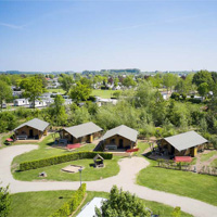 Camping Betuwestrand in regio Gelderland, Nederland