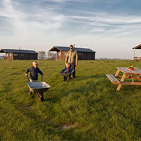 Camping BoerenBed Hoeve den Overdraght in regio Noordzeekust, België