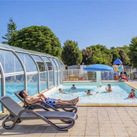 Camping De Kerleyou in regio Bretagne, Frankrijk Camping De Kerleyou in regio Bretagne, Frankrijk