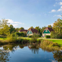 Camping Landal Hunerwold State in regio Drenthe, Nederland