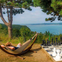 Camping Le Châtelet in regio Bretagne, Frankrijk