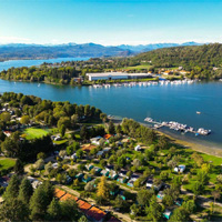 Camping Lido Verbano in regio Piemonte, Italië