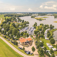 Camping MarinaPark Bad Nederrijn in regio Gelderland, Nederland