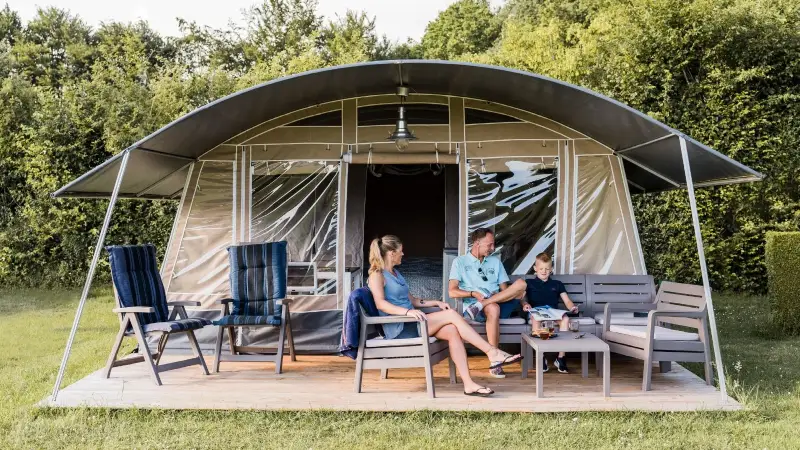 Tunneltenten voorbeeld