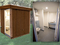 Berenkuil Staanplaats met privé sanitair