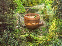 Den Blanken The Nutshell hottub sauna