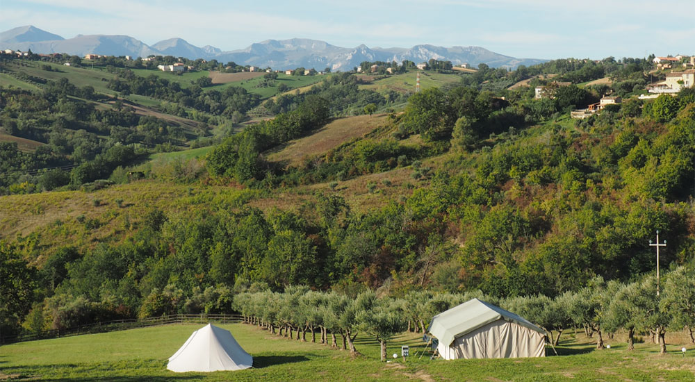 Camping 44 in Le Marche Camping 44 in Le Marche