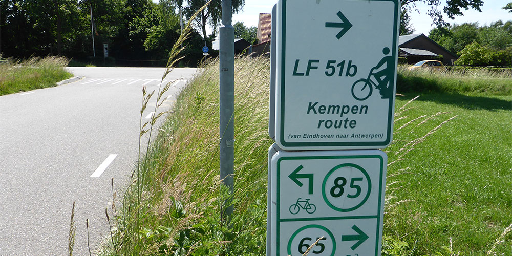 Fiets een stukje van de Kempenroute en ontdek de Kempen De Kempenroute