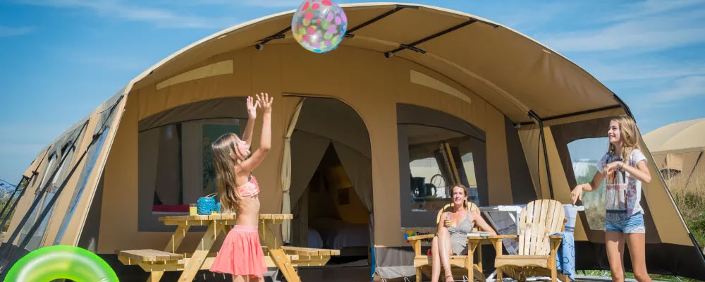 Glampingcamping Loodsmansduin op Texel