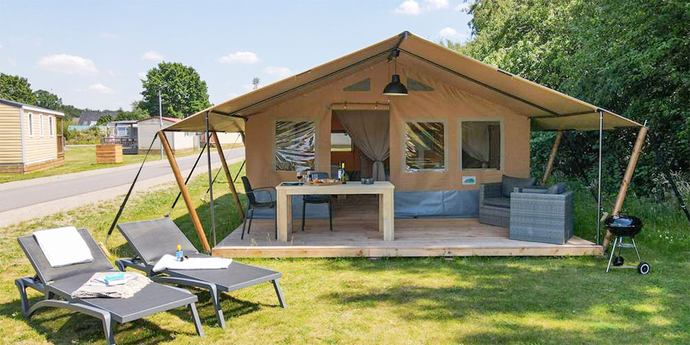 Safaritent van Budget Glamping