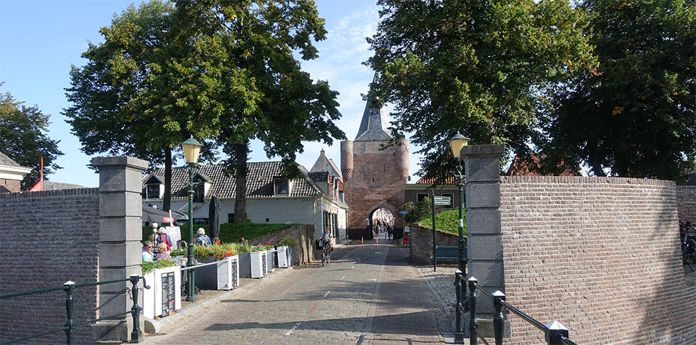 Hanzestadje Elburg, ook hier vind je een Vischpoort