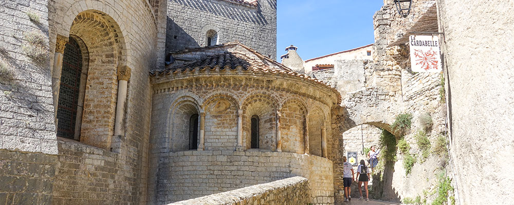 De Abdij van Saint-Sauveur-de-Gellone De Abdij van Saint-Sauveur-de-Gellone