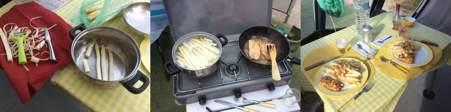 koken op de camping