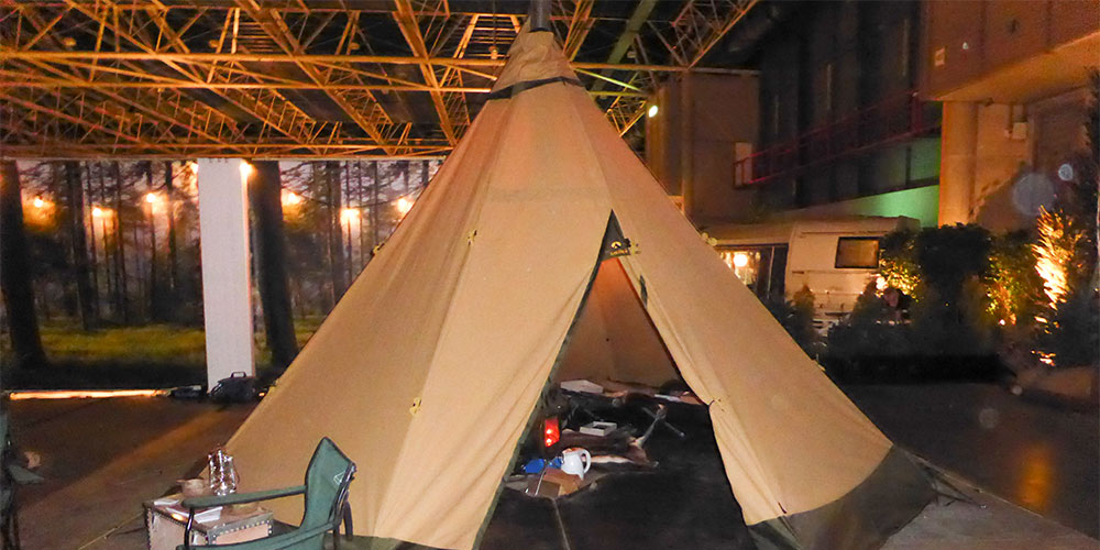 Wordt het glamping of back to basic