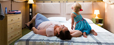 Slapen op de camping