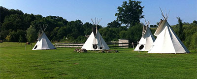 Net zoals de indianen!