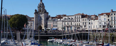 La Rochelle, voor ons even genoeg gefietst.