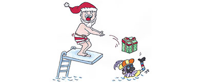 De feestdagen vieren in een vakantiehuis