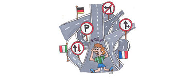 Let op! Deze verkeersregels zijn anders in het buitenland!