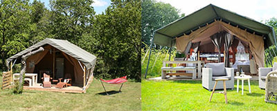 Frankrijk heeft het grootste aantal campings met glamping accommodaties!
