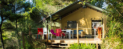 Camping Le Pianacce in Toscane, een échte glampingcamping!